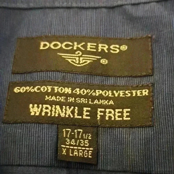 SHIRT LONG SLEEVES DOCKERS WRINKLE FREE - Picture 3 of 6